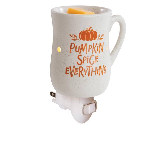 Pumpkin spice pluggable warmer