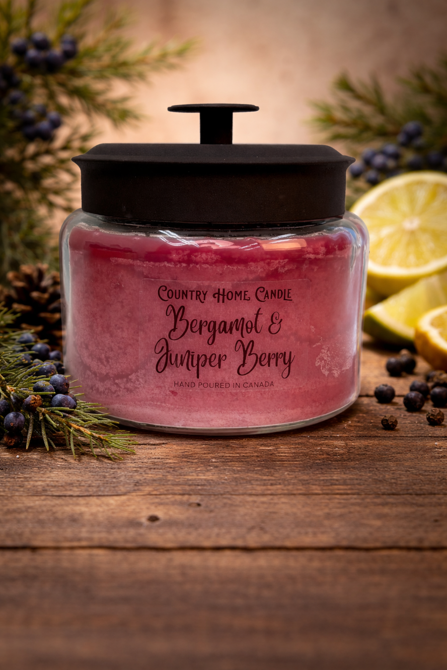 Bergamot & Juniper Berry 3 Wick 48oz