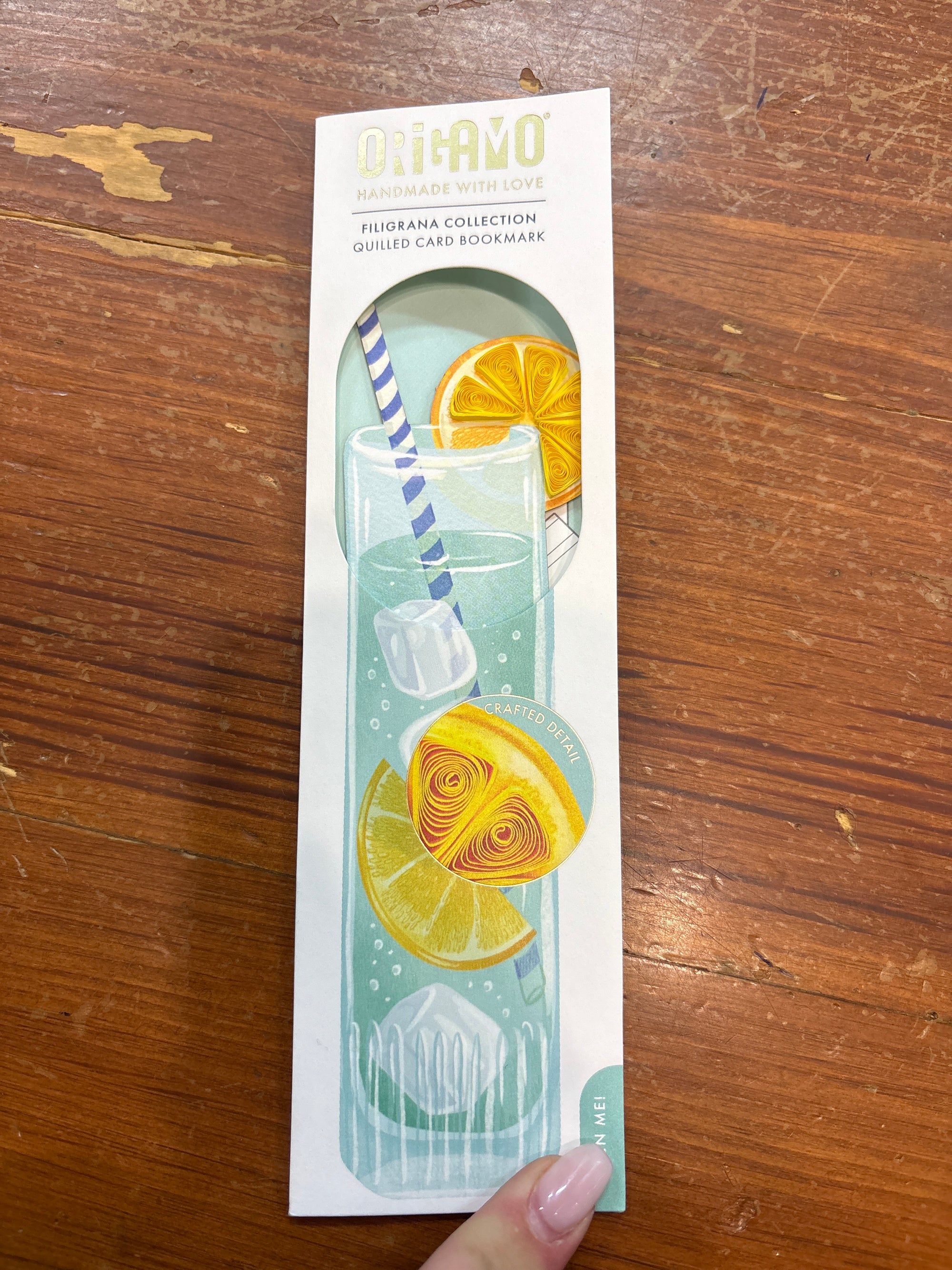 Bookmark (Lemon water)