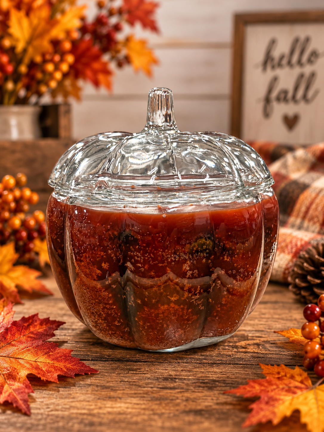 Grandma's Kitchen – 60 oz 3-Wick Pumpkin Jar Candle
