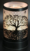 Black tree of life wax warmer