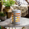 Shutter lantern canopy illumination warmer