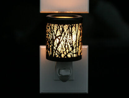 Night light glass warmer Black Forest