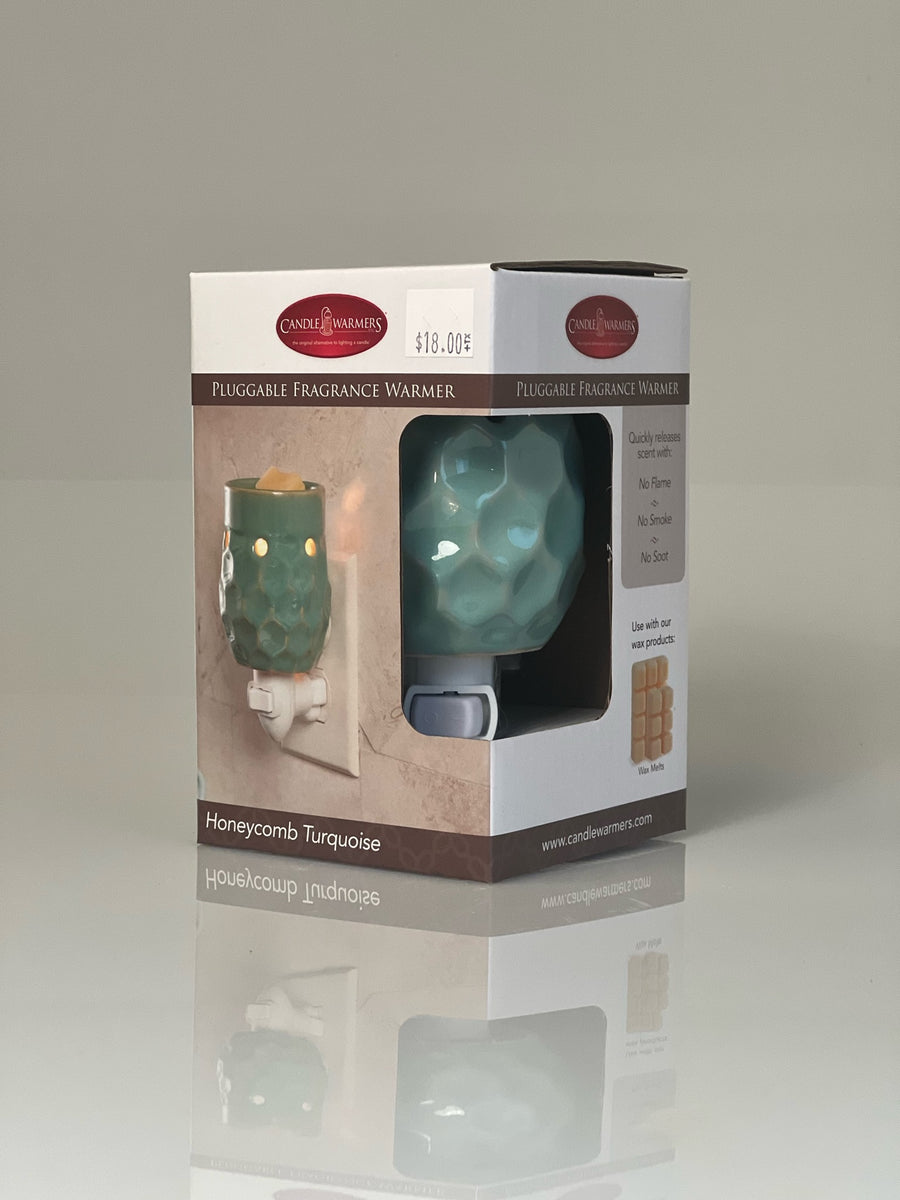 Honeycomb Turquoise Pluggable Fragrance Warmer