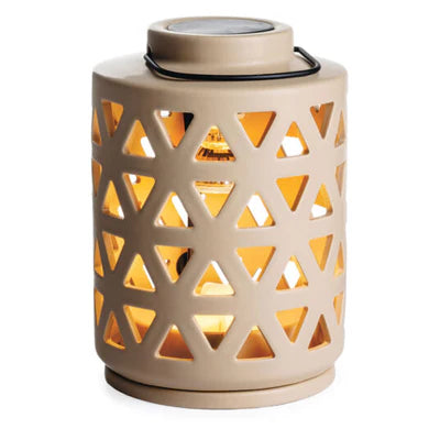 Canopy illumination fragrance warmer-Geo lantern
