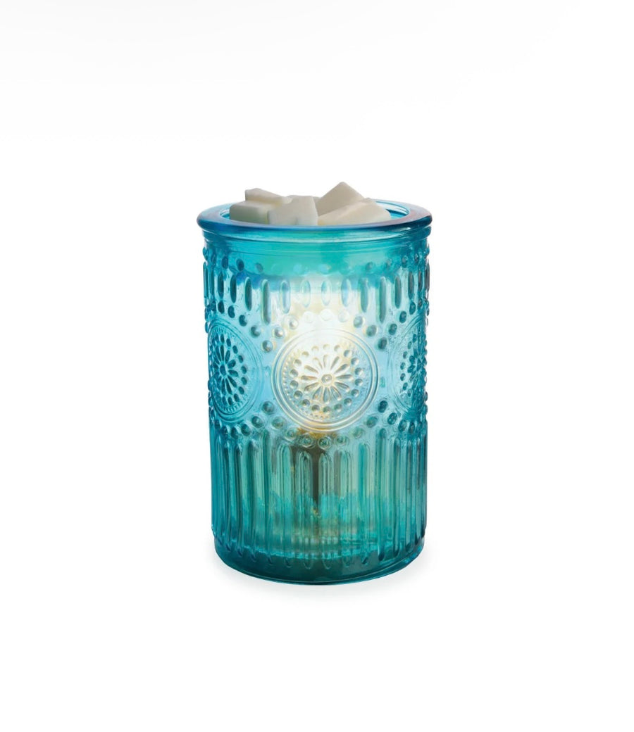 Vintage bulb illumination fragrance warmer -Parisian glass