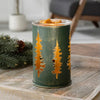 Vintage bulb illumination fragrance warmer-golden pines