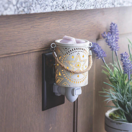 Pluggable premium fragrance warmer -lone star