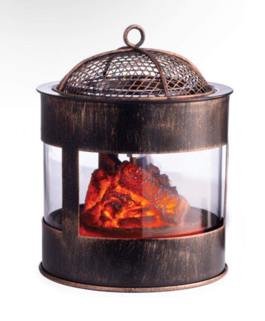 Fragrance warmer -fire pit