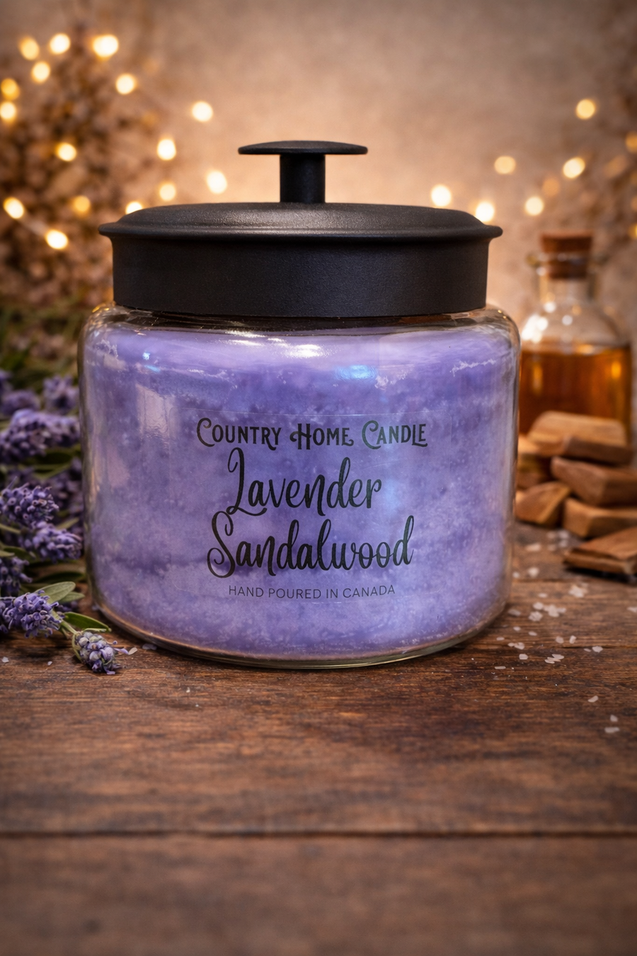 Lavender Sandalwood 3 Wick 48oz