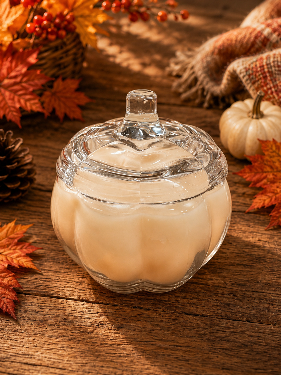 Pumpkin Caramel Apple Soy Wax Pumpkin Jar