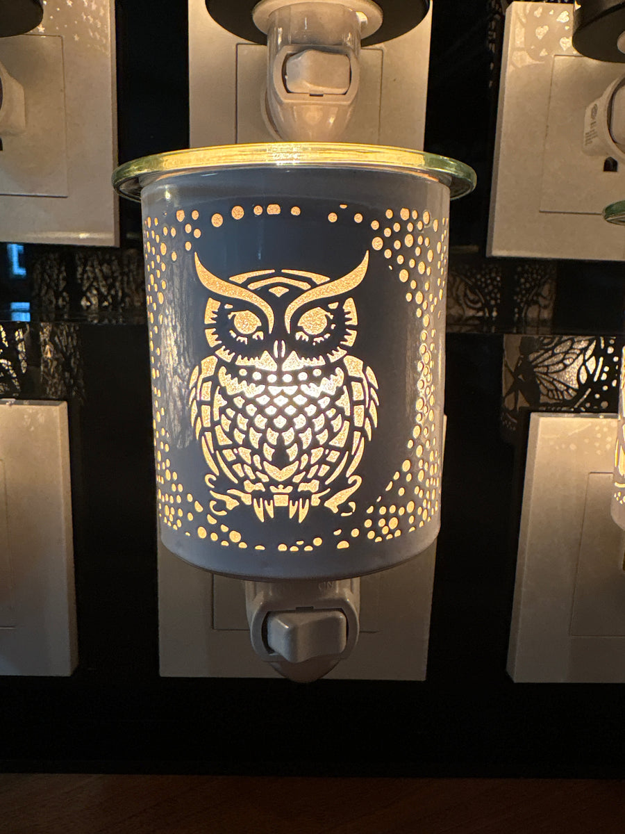 Night light warmer white owl