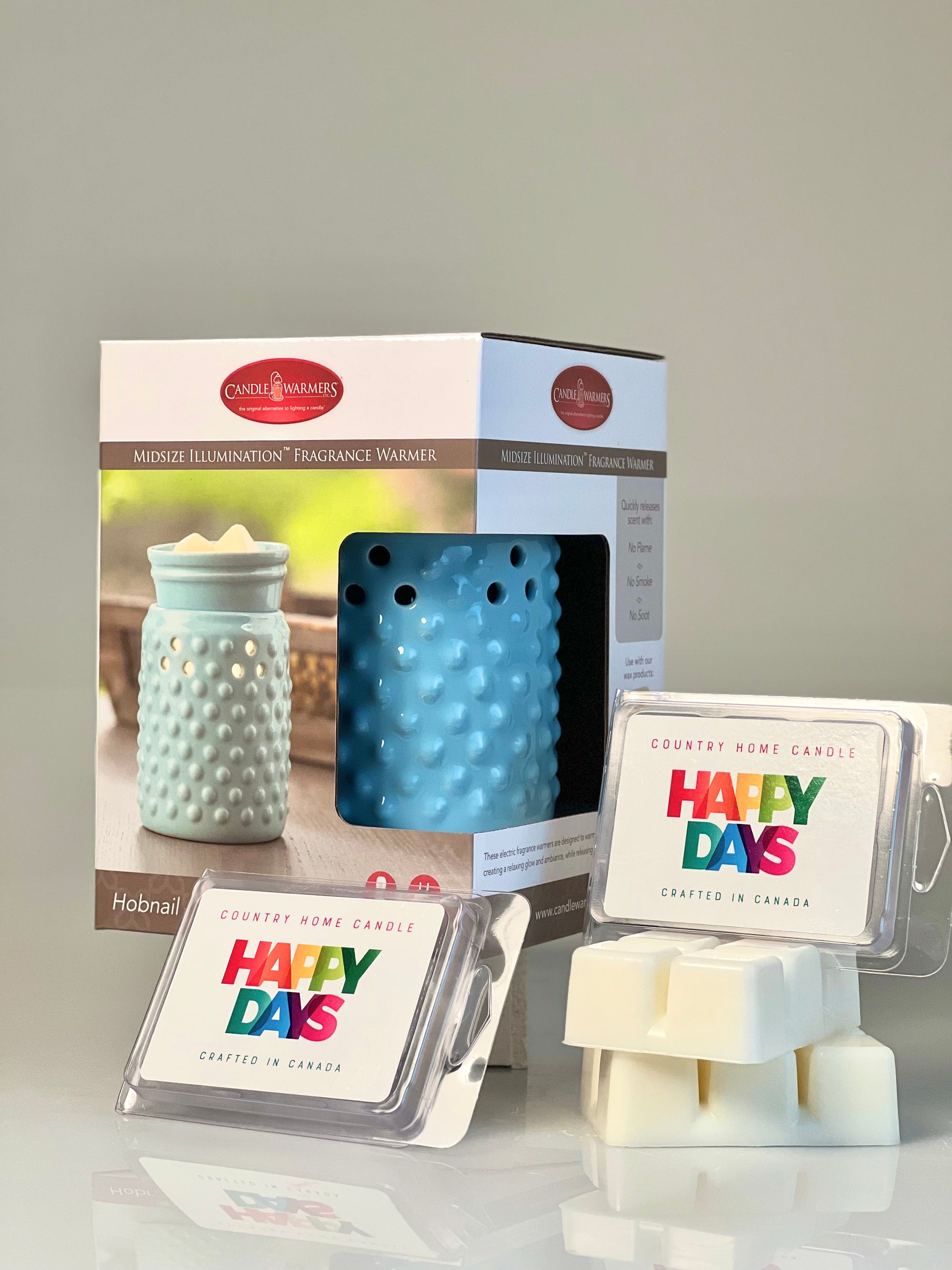 Hobnail Midsize Illumination Fragrance Warmer