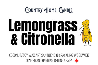 Lemongrass & Citronella Woodwick